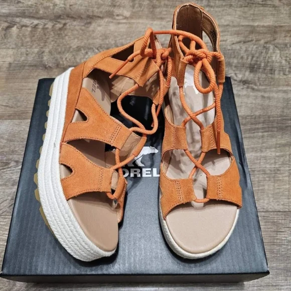 Sorel Cameron Flatform sandals women's size 8 & 10 - Picture 3 of 12